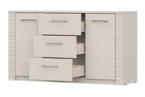 КАЛИПСО Комод 3 ящика двухстворчатый в Лесном - lesnoy.ok-mebel.com | фото