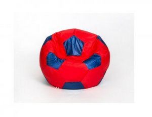 Кресло-мешок Мяч малый красно-синее в Лесном - lesnoy.ok-mebel.com | фото 1
