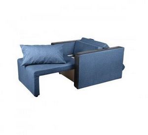 Кресло-кровать Милена с подлокотниками Синий в Лесном - lesnoy.ok-mebel.com | фото 2