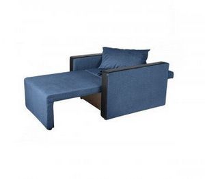Кресло-кровать Милена с подлокотниками Синий в Лесном - lesnoy.ok-mebel.com | фото 3