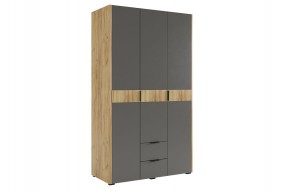 АДАМ К2 Спальный гарнитур (графит) в Лесном - lesnoy.ok-mebel.com | фото 8