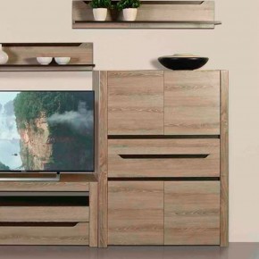 АФИНА А16а Шкаф МЦН Ясень Таормина в Лесном - lesnoy.ok-mebel.com | фото 3