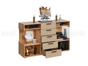 АЛТЕЯ Комод (Дуб крафт) в Лесном - lesnoy.ok-mebel.com | фото 2