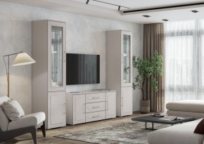 АНТЕРО Гостиная (модульная) кашемир/шампань в Лесном - lesnoy.ok-mebel.com | фото
