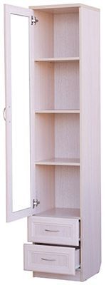 Шкаф для книг с ящиками узкий арт. 220 в Лесном - lesnoy.ok-mebel.com | фото 7