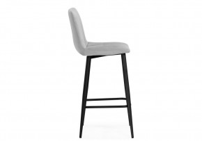 Барный стул Дани светло-серый 52 / черный в Лесном - lesnoy.ok-mebel.com | фото 4