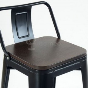 Барный стул N-238 Tolix Wood style Черный в Лесном - lesnoy.ok-mebel.com | фото 3
