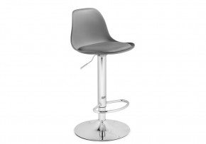 Барный стул Soft gray / chrome в Лесном - lesnoy.ok-mebel.com | фото