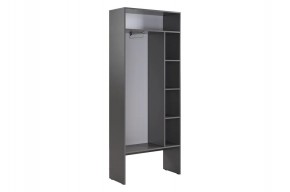 БАСКО Прихожая К1 (графит) в Лесном - lesnoy.ok-mebel.com | фото 7