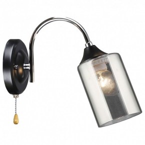 Бра Imex MD.2195 MD.2195-1-W-BK+CH в Лесном - lesnoy.ok-mebel.com | фото