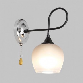 Бра Imex MD.4243 MD.4243-1-W-BK+CH в Лесном - lesnoy.ok-mebel.com | фото