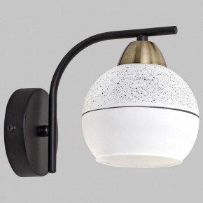 Бра Imex MD.8136 MD.8136-1-W-BK+AB в Лесном - lesnoy.ok-mebel.com | фото