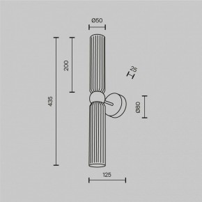 Бра Maytoni Antic MOD302WL-02CG1 в Лесном - lesnoy.ok-mebel.com | фото 3