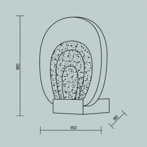 Бра Maytoni Biology MOD367WL-L3BSK в Лесном - lesnoy.ok-mebel.com | фото 4