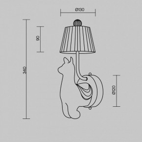 Бра Maytoni Senor Alpaca MOD377WL-L6W3K в Лесном - lesnoy.ok-mebel.com | фото 9