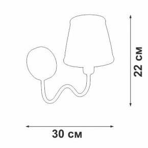 Бра Vitaluce V1848 V1848-8/1A в Лесном - lesnoy.ok-mebel.com | фото 6