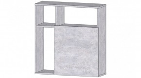 ДАЛЛАС Секция навесная (цемент светлый) в Лесном - lesnoy.ok-mebel.com | фото