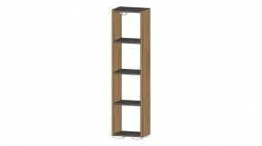 ДАЛЛАС Секция открытая (цемент темный) в Лесном - lesnoy.ok-mebel.com | фото