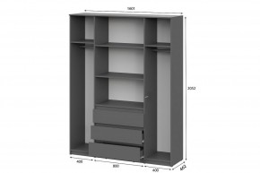 ДЕНВЕР Спальный гарнитур (модульный) в Лесном - lesnoy.ok-mebel.com | фото 9