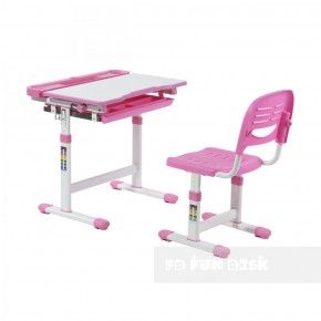 Комплект парта + стул трансформеры Cantare Pink в Лесном - lesnoy.ok-mebel.com | фото 2