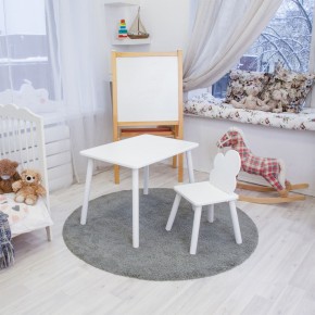 Детский комплект стол и стул «Облачко» Rolti Baby (белый/белый, массив березы/мдф) в Лесном - lesnoy.ok-mebel.com | фото 2