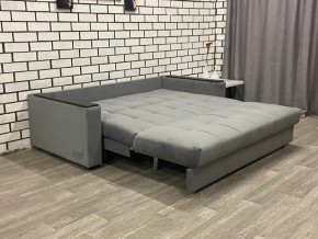 Диван Аккордеон 1280*2000 ППУ подлокотник ПРЯМОЙ накладки МДФ в Лесном - lesnoy.ok-mebel.com | фото 2