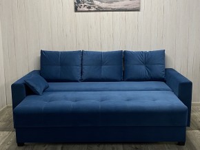 Диван Комфорт-5 (НПБ) велюр Modus 18 синий в Лесном - lesnoy.ok-mebel.com | фото 5