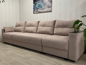 Диван Комфорт-6 модульный 2+1К+1К (НПБ+МДФ) велюр Candy 4 в Лесном - lesnoy.ok-mebel.com | фото 2