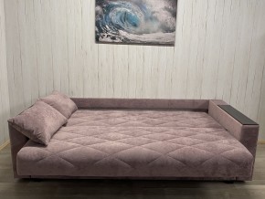 Диван Престиж-15 (НПБ+МДФ) велюр Sensey Elderberry в Лесном - lesnoy.ok-mebel.com | фото 3
