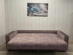 Диван Престиж-15 (НПБ+МДФ) велюр Sensey Elderberry в Лесном - lesnoy.ok-mebel.com | фото 4