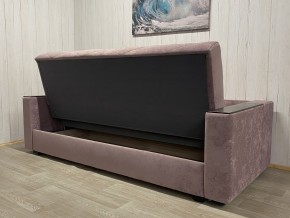 Диван Престиж-15 (НПБ+МДФ) велюр Sensey Elderberry в Лесном - lesnoy.ok-mebel.com | фото 5
