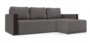 Диван угловой Алиса 3 Vital DOVE  - Teos Dark Brown в Лесном - lesnoy.ok-mebel.com | фото