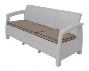 Диван Yalta Premium Sofa 3 Set (Ялта) белый (+подушки под спину) в Лесном - lesnoy.ok-mebel.com | фото 1