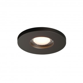 DK2036-BK Встраиваемый светильник влагозащ., IP 44, до 15 Вт, GU10, LED, черный, алюминий в Лесном - lesnoy.ok-mebel.com | фото 3