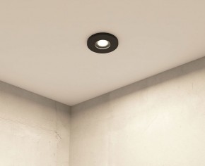 DK2036-BK Встраиваемый светильник влагозащ., IP 44, до 15 Вт, GU10, LED, черный, алюминий в Лесном - lesnoy.ok-mebel.com | фото 7