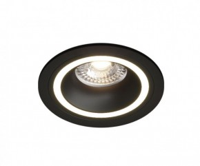DK2060-BK Встраиваемый светильник IP 20, до 15 Вт, GU10, LED, черный, алюминий в Лесном - lesnoy.ok-mebel.com | фото