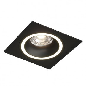 DK2061-BK Встраиваемый светильник IP 20, до 15 Вт, GU10, LED, черный, алюминий в Лесном - lesnoy.ok-mebel.com | фото