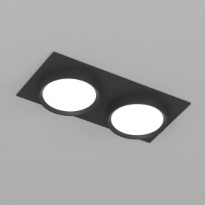 DK2092-BK Встраиваемый светильник FLAT, IP 20, до 15 Вт, GX53, LED, черный, алюминий в Лесном - lesnoy.ok-mebel.com | фото 4