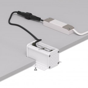 DK2530-WB Встраиваемый светильник SPACE со светодиодом под шпатлевку L69mm 220V 6W 38° 4000К IP20 белый/черный алюминий в Лесном - lesnoy.ok-mebel.com | фото 5