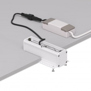 DK2531-WB Встраиваемый светильник SPACE со светодиодом под шпатлевку L126mm 220V 10W 38° 4000К IP20 белый/черный алюминий в Лесном - lesnoy.ok-mebel.com | фото 5