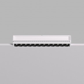DK2532-WB Встраиваемый светильник SPACE со светодиодом под шпатлевку L240mm 220V 20W 38° 4000К IP20 белый/черный алюминий в Лесном - lesnoy.ok-mebel.com | фото 3