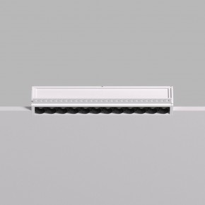 DK2532-WB Встраиваемый светильник SPACE со светодиодом под шпатлевку L240mm 220V 20W 38° 4000К IP20 белый/черный алюминий в Лесном - lesnoy.ok-mebel.com | фото 4