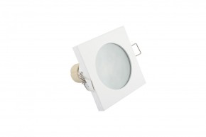 DK3014-WH Встраиваемый светильник влагозащ., IP 44, 50 Вт, GU10, белый, алюминий в Лесном - lesnoy.ok-mebel.com | фото 4