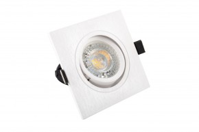 DK3021-WH Встраиваемый светильник, IP 20, 10 Вт, GU5.3, LED, белый, пластик в Лесном - lesnoy.ok-mebel.com | фото