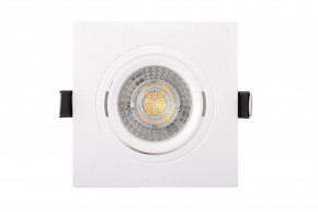 DK3021-WH Встраиваемый светильник, IP 20, 10 Вт, GU5.3, LED, белый, пластик в Лесном - lesnoy.ok-mebel.com | фото 2