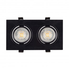 DK3022-BK Встраиваемый светильник, IP 20, 10 Вт, GU5.3, LED, черный, пластик в Лесном - lesnoy.ok-mebel.com | фото 2