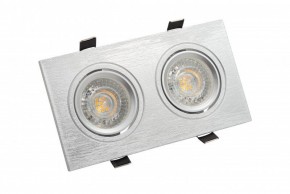 DK3022-CM Встраиваемый светильник, IP 20, 10 Вт, GU5.3, LED, серый, пластик в Лесном - lesnoy.ok-mebel.com | фото 3