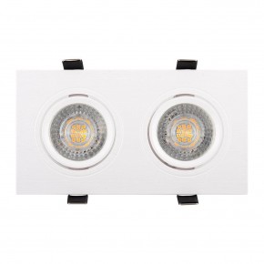 DK3022-WH Встраиваемый светильник, IP 20, 10 Вт, GU5.3, LED, белый, пластик в Лесном - lesnoy.ok-mebel.com | фото 2