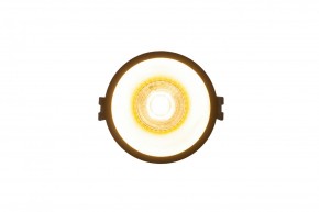 DK3026-BG Встраиваемый светильник, IP 20, 10 Вт, GU5.3, LED, черный/золотой, пластик в Лесном - lesnoy.ok-mebel.com | фото 2