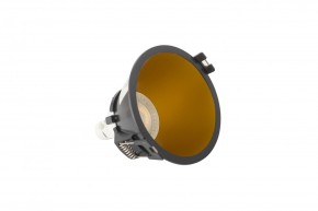 DK3026-BG Встраиваемый светильник, IP 20, 10 Вт, GU5.3, LED, черный/золотой, пластик в Лесном - lesnoy.ok-mebel.com | фото 4